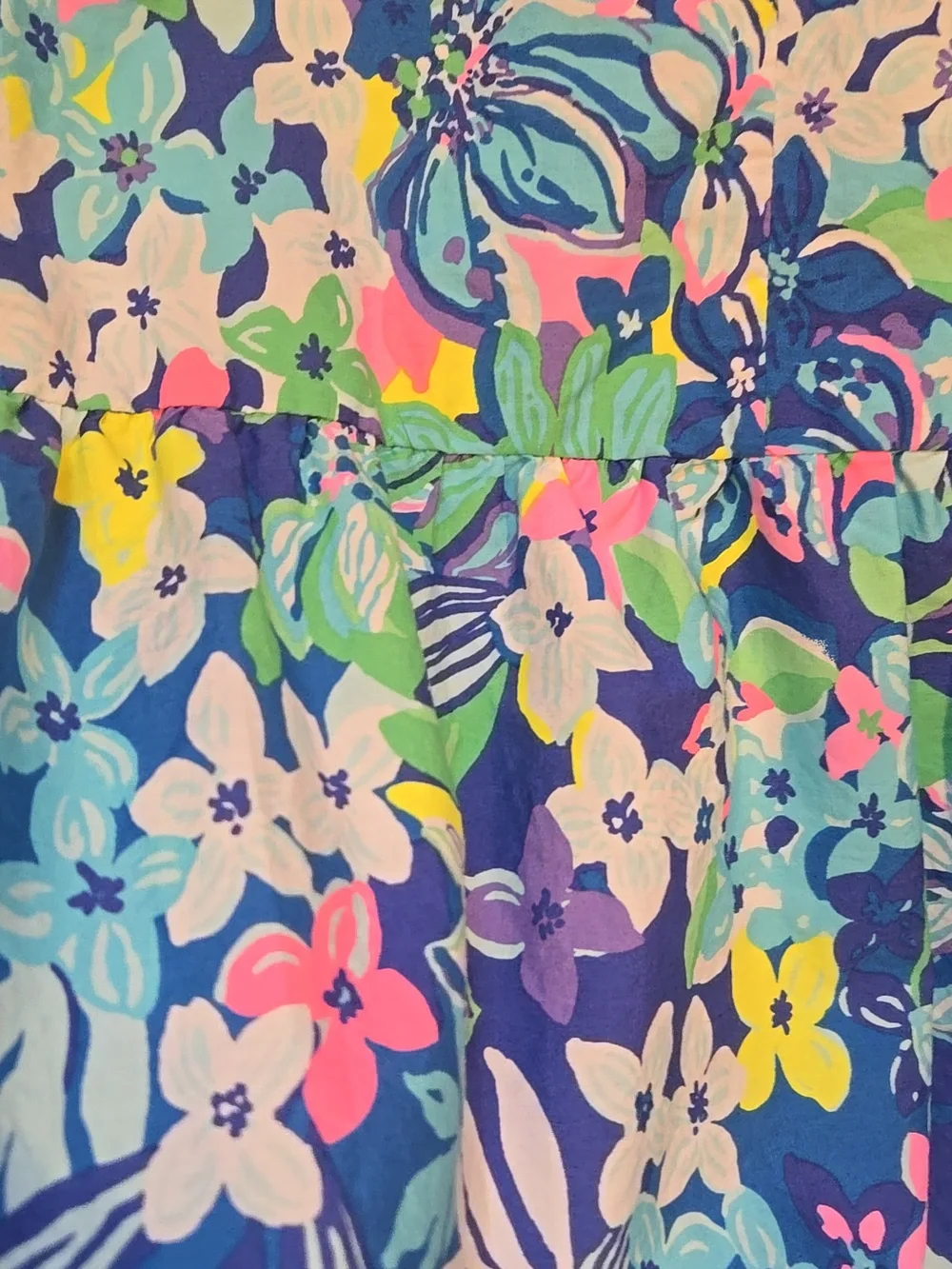 Lilly Pulitzer Off the Shoulder Zalie Midi Floral Dress - Picture 11 of 16